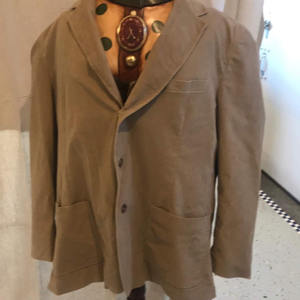 Causal corduroy lined Eddie Bauer sports coat